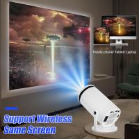 Proyector portátil 4K 1080P Rotación de 180 ° WiFi 6 Bluetooth 5,2 Android 12 - details 2