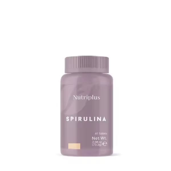Farmasi Nutriplus Espirulina - Complemento Alimenticio - Mejora Función Cardiaca - Disminución Colesterol Malo - Regula Coagulación Sanguínea - 1