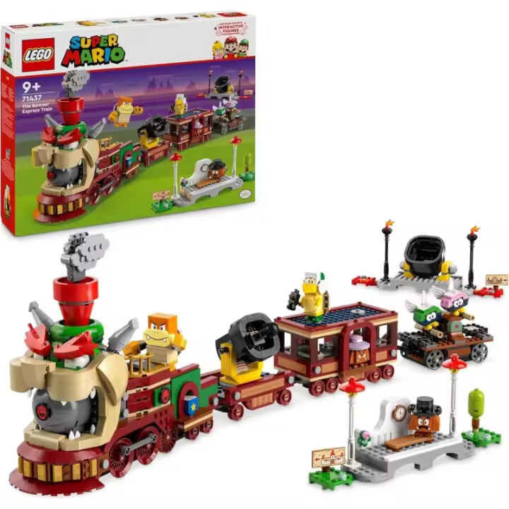 LEGO 71437 Super Mario El Tren expreso Bowser del videojuego Super Mario edad +9 años 24L71437 - 1