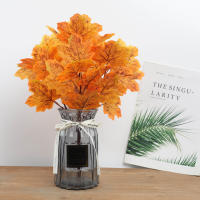 Rama De Hojas De Arce Artificial De 39cm Tema Otoño Para Decoración De Jardín Y Hogar Festivales De Halloween Y Cosecha - details 8