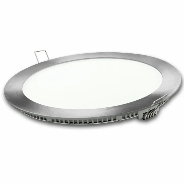 DOWNLIGHT LED REDONDO PRATA MATEL 3W NEUTRO - 1