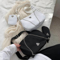 Bolso De Hombro Nylon Vintage Para Mujer Con Correa Cruzada Gran Capacidad Bolsa De Bocón Casual Bolso De Mano Abrazadera - details 17