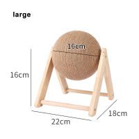 Juguete Para Gatos Pelota De Ropa Sisal Para Mordeduras Y Arrastre Juego De Agarre Para Gatos Jovenes Y Adultos Muebles Resistentes Al Desgaste - details 13