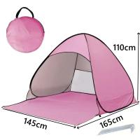 Tienda de campaña anti-UV, Refugio de Playa with Protección solar UV para 2-3 personas, tienda de campaña de Playa portátil emergente instantánea, 165*145*110cm - details 0