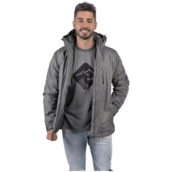 Chaqueta Izas Naluns para hombre en color gris - 1