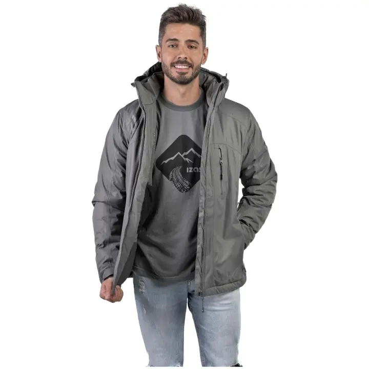 Chaqueta Izas Naluns para hombre en color gris - 1