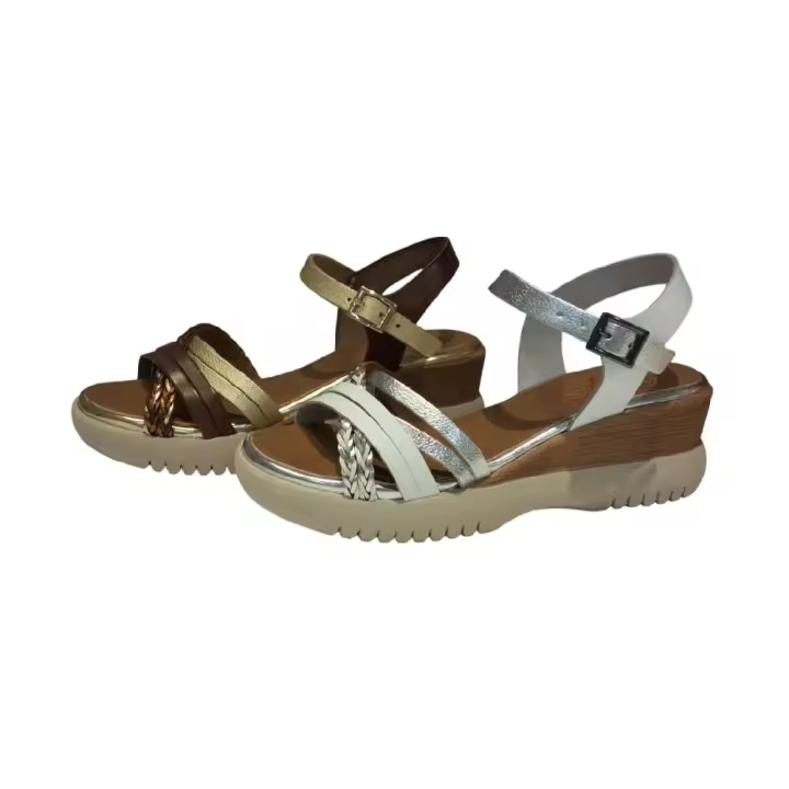 Calzado Sandalias marca Porronet modelo 3156-111-112A para mujer en color blanco - 1