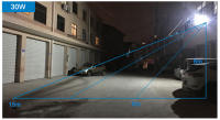 Lámpara De Inundación LED IP65 Impermeable Con Sensor De Movimiento 220V 50W 30W 10W Luz Exterior Spot Moderna En Aluminio - details 12