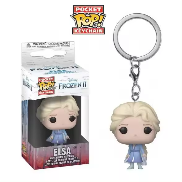 Funko Pocket Pop Llavero Elsa Frozen PVC Figura Coleccionable - 1