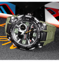 Reloj De Pulsera Deportivo SMAEL Para Hombres Dual Display Resistente Al Agua Cronógrafo Militar Con Pantalla LED Y Luz Retroiluminada - details 24