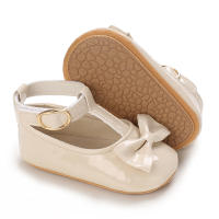Zapatos De Princesa Para Bebé Niña En Lace Blanca Mocasines Con Lazo Y Borde Antideslizante De Goma Primera Calzado Para Caminar - details 62