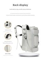 Mochila de viaje con múltiples bolsos, Gran capacidad, mochila de nylon resistente al agua para senderismo y Viajes de Negocios - details 0