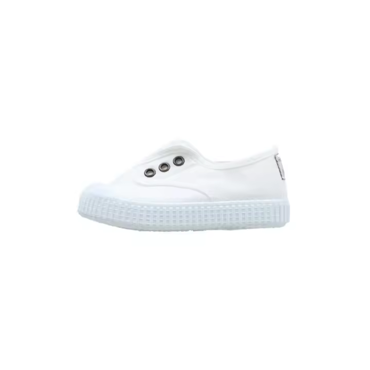 victoria INGLESA LONA ELÁSTICO DREC® Deportivas Planas Bebé - niño (hasta la talla 30) Blanco - 1