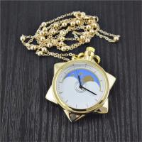 Collar Sailor Moon Con Reloj De Bolsillo De Cristal Estrella Colgante Joyería De Colección Para Estudiantes Regalo Eco-amigable Mecánico De Mano - details 5
