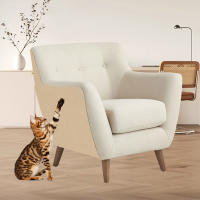 Alfombra De Afilado Para Gatos 40x200cm Autoadhesiva Trimmable Protector De Sofá Y Muebles Tapete De Subida Para Gatos - details 4