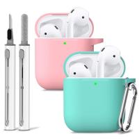 Estuche Protector De Silicona Suave Para Apple AirPod pro 1er/2da Generación Con Kit De Limpieza. Cubierta Para Auriculares. - details 0