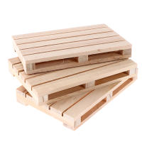 Mini Paléte De Madera Para Bebidas 1 Pieza Cojín De Aislamiento Para Taza Y Vaso Tapete Para Cubas Y Pots - details 0