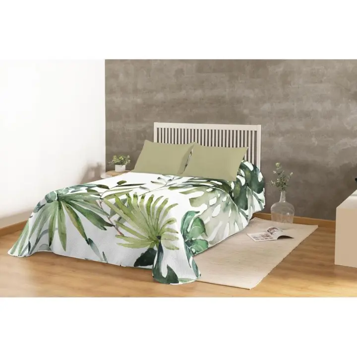 Colcha Bouti Digital Onara, Estampado Multicolor, Karamelo - 1