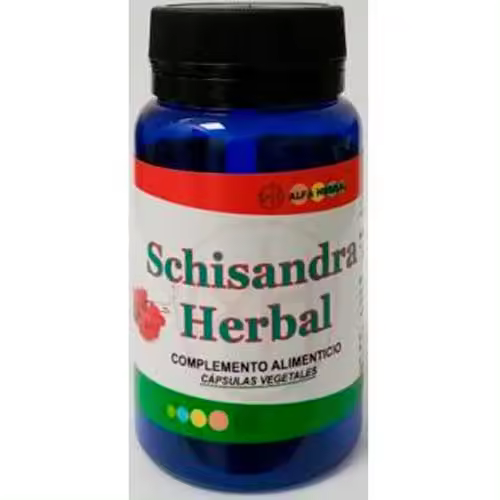 Alfa Herbal Schisandra Herbal 60Cap - Adaptógena y Estimulante - 1