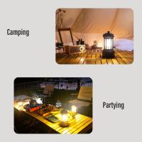 Lámpara De Camping Vintage Romana Recargable Con Gancho Luz Blanca Cálida Para Exploración Y Camping Fuente De Iluminación Emergente Diaria - details 5