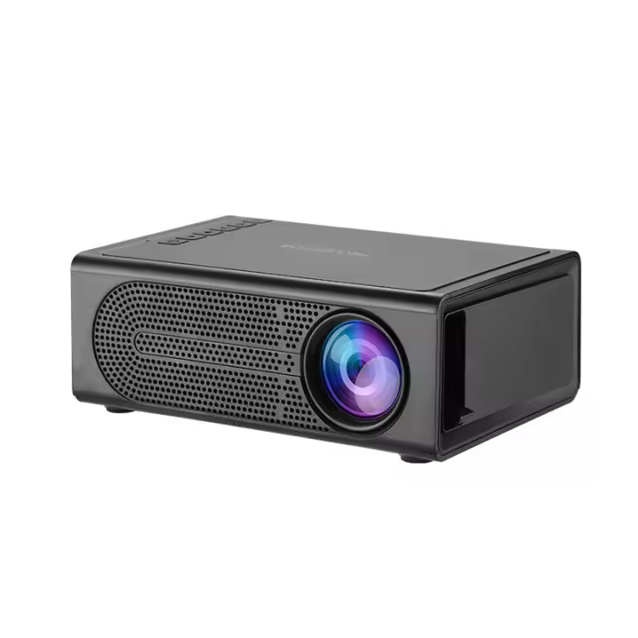 BIT Miniproyector, proyector portátil para dibujos animados, regalo para niños, proyector de películas para exteriores, proyector de video LED Pico para cine en casa, compatible con teléfonos inteligentes, HDMI, USB, AV, Fire Stick, PS5 - 1