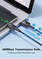 Cable USB Tipo C 100W 5A Carga Rápida Tipo-C Para Huawei Honor Cable De Datos USLION Compatible Con Xiaomi Y Otros Teléfonos - details 4