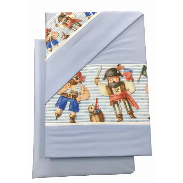 Bimba Pimba Juego de sábanas Talla 90, 105, 135 y 150  modelo 3080 azul - 1