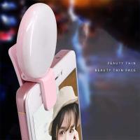Mini Luz De Autoconexión Portátil Con Clip Para Selfies LED Recargable Por USB Fuente De Luz Para Móvil Material ABS Y Cristal - details 3