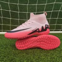 Zapatos De Fútbol Para Hombres TF Antideslizantes Deportivos Para Niños Y Unisex Zapatos De Futsal Profesionales Entrenamiento En Pradera Zapatillas De Fútbol Al Aire Libre - details 3