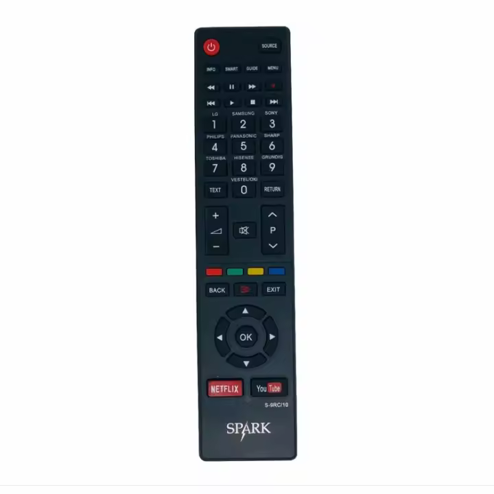 Mando TV Universal Spark 10-en-1 | Control Total Smart TV, Netflix y YouTube | Configuración Fácil y Diseño Ergonómico - 1
