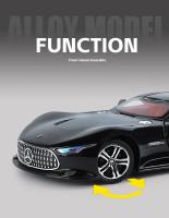 Coche De Modelo Deportivo AMG De Aleación Con Sonido Y Luz Regalo Adecuado Para Niños Decoración De Mesa a Escala 1:24 Para Jóvenes - details 12
