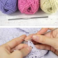 Juego De Agujas De Crochet En Lámina 0.5mm-2.5mm Con Marcadores De Costura Herramientas De Crochet Metálicas Para Tejer Hilo - details 0