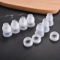 10Pcs Conjunto De Conectores De Tiras De Pastelería En Plástico Para Decoración De Pasteles Y Pasteles Adaptador De Bocina De Pastelería Herramientas De Decoración De Repostería - details 2