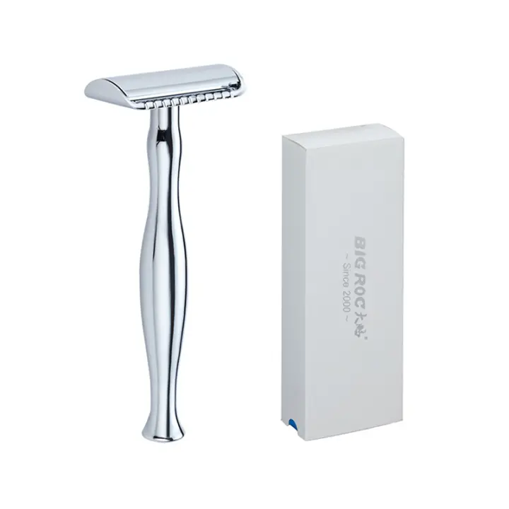 Afilado Manual De Aleación Cuchillo De Barba Doble Cara Para Corte De Pelo Y Cejas Adecuado Para Hombres Sin Energía Eléctrica Originales En China - 1