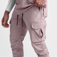 Nuevos Pantalones De Correr Para Hombre Fitness Streetwear Outdoor Quick-Drying Elasticidad Moda Pantalones De Sudoración - details 37