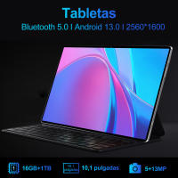 2025 5G Nueva tableta global de 10,1 pulgadas Android 16GB Ram 1TB ROM Android 13,0 WiFi 20000mAh 14 Pantalla completa de la Red nuclear - details 0