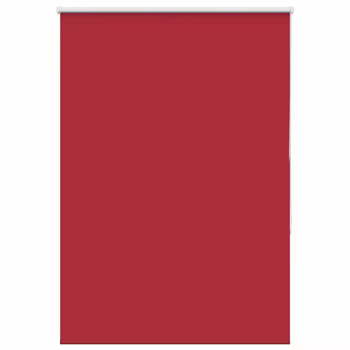 Estor Enrollable Opaco Rojo 90x175 cm Tela Ancho 85,7 cm - 1