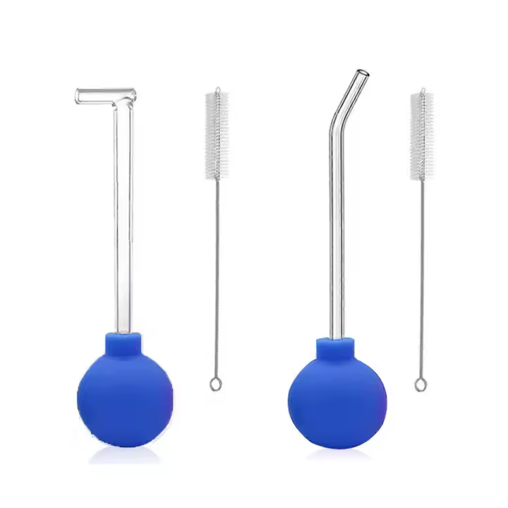 Tonsil Stone Vacuum, Tonsil Stone Removal Tool with Suction, Tonsil Stone Extractor, 2 Pack, 90 Right Angle and 15 Bend - 1