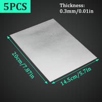 5Pcs Hojas De Plástico Para Contraer a Calor Fun Film Térmico Translúcido Blanco Para Arte DIY Tamaño 14.5x20cm - details 3