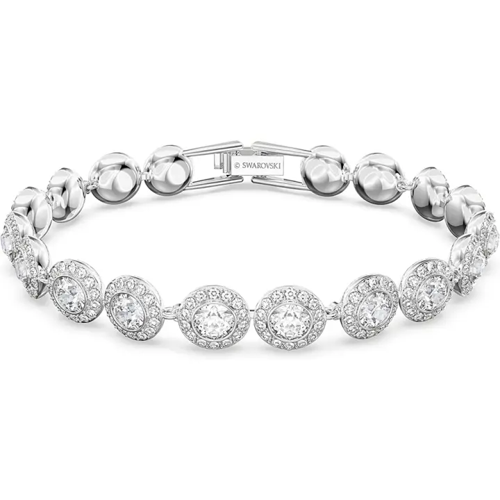 Elegante pulsera de mujer con cristales brillantes - diseño atemporal y número de piezas: 1 y 28,89 - 1