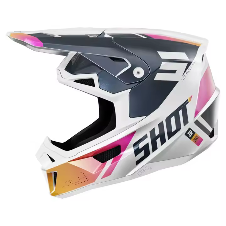Shot Casco Off-road Lite Ultra Blanco Adulto - 1