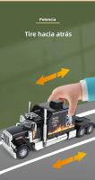 Camión Peterbilt 389 1/24 Escala Juguetes De Metal Con Sonido Y Luz Modelo De Coche Eléctrico Regalo Para Niños Colección - details 6