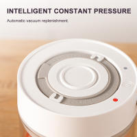 Jars De Vacío Eléctricos Para Alimentos Organizador De Cocina Para Almendras Frutas Y Cereales Contenedor De Conservación De Capacidad Grande Material Vidrio Y Plástico - details 1