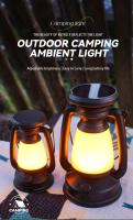 Lámpara De Camping Recargable USB Portátil Con Carga Solar 3000-5000K Dimmer Sin Etapas Luz Para Tents Material ABS Fuente De Luz LED - details 9