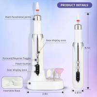 QuitaMalte de uñas, Taladro Eléctrico portátil profesional para uñas, para dar forma pulidor de uñas, pulir y quitar uñas de gel, herramienta de manicura multifuncional - details 2