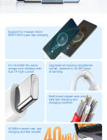 Cable De Carga Rápida 7A 100W USB a Tipo C Para Samsung S24 Xiaomi 14 Ultra plus Huawei 1M 2M Accesorios De Teléfono - details 3