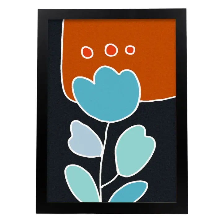 Nacnic Flor de Búsqueda Lamina - Flores Surtidas Poster - Cuadros Decorativos Estéticos - 1