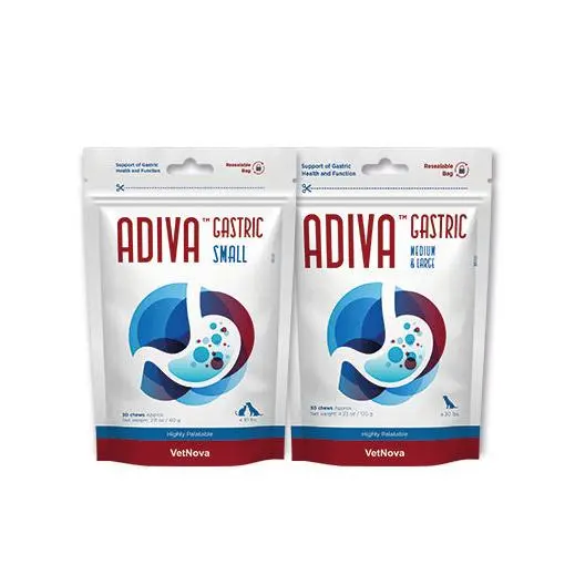 ADIVA® Gastric Chews – Protección digestiva avanzada para perros y gatos - 1
