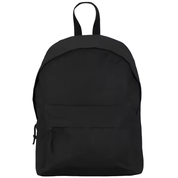 Mochila grande básica, tejido resistente, dos bolsillos, variedad de colores, unisex, vuelta al cole, Le Côté Chic - 1