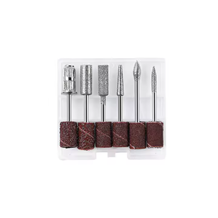 Juego Profesional De 12 Piezas En Brocas Para Uñas Herramientas De Manicura Y Pedicura Accesorios Para Corte De Uñas - 1